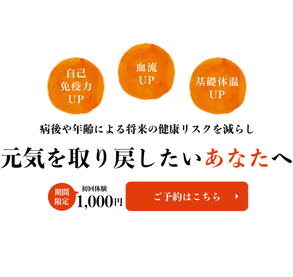 元気を取り戻したいあなたへ